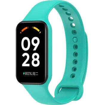 eses Silikonový řemínek pro Redmi Smart Band 2 GL a Smart Band 8 Active - Mátový