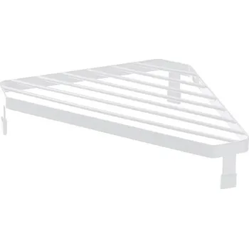 Drátěná police Yamazaki Rohová polička Tower 2748 kov š.30 cm bílá