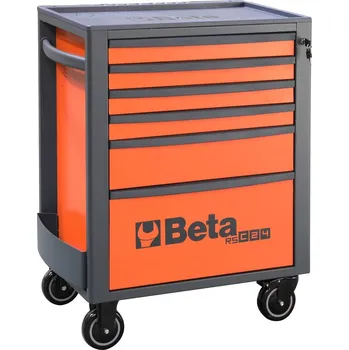 VOZÍK NA NÁŘADÍ SE 6 ZÁSUVKAMI, ORANŽOVÝ, 2400/RSC24/6-FO (VOZÍK NA NÁŘADÍ SE 6 ZÁSUVKAMI, ORANŽOVÝ, 2400/RSC24/6-FO)