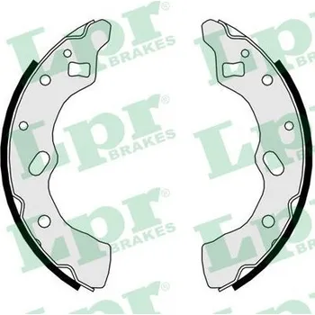 Brzdová čelist Sada brzdových čelistí, , 226387, D0Y12638Z, D10126310, D10126310A, D10126310B, D1Y12638Z, D1Y12638ZA, D1Y12638ZB, DBY22638Z, DBYZ2628Z, LPR, 05315