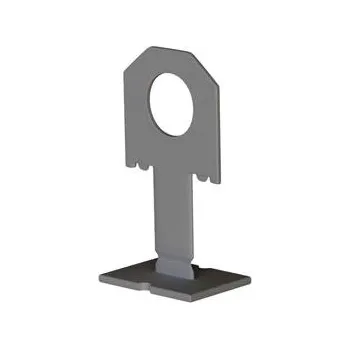 Spona šedá spoj 2mm 50ks / + 50 klínů