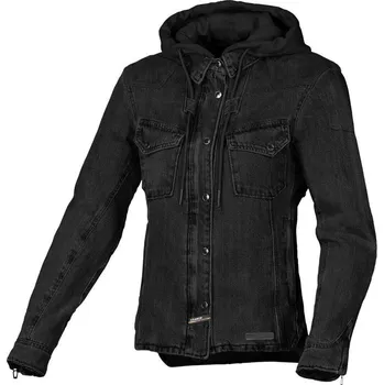 Moto bunda Dámská mikina Macna Inland black lady vel. L