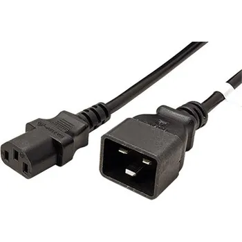 Napájecí kabel EFB Kabel síťový IEC320 C13 - C20, 3x 1mm2, 3m, černý (EK531.3V2) - 19.42.1514