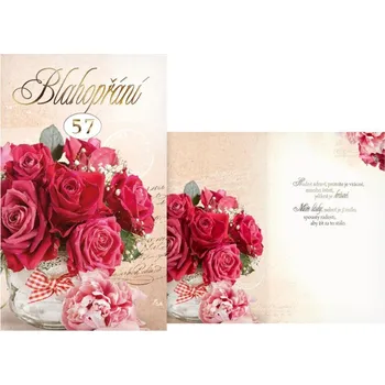 přání k narozeninám otočné M11-522 W PRANI_W_222 MFP