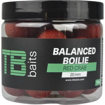Boilies TB Baits Vyvážené Boilie Balanced + Atraktor Red Crab 100 g Průměr: 20 mm