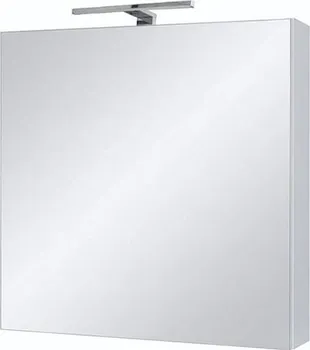 Koupelnový nábytek Zrcadlová skříňka Ticino 60 ZS LED-CR s osvětlením Anna bílá