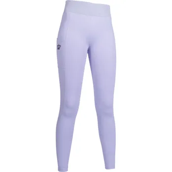 Jezdecké oblečení HKM Legíny jezdecké Lavender Bay HKM, s gripem, dámské, lavender 44-46