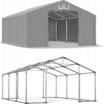 Zahradní stan MONTOVANÁ MOBILNÍ HALA PVC, 8X12X3 m CELOROČNÍ WINTER+