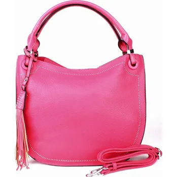 Velká růžová kabelka na rameno Maria C. no. 253