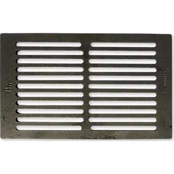 Rošt do krbu a kamen SCHOTT AG 415x260 mm litinový rošt finský masivní