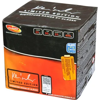 Zábavní pyrotechnika SIGNATURE RANGE 25 RAN