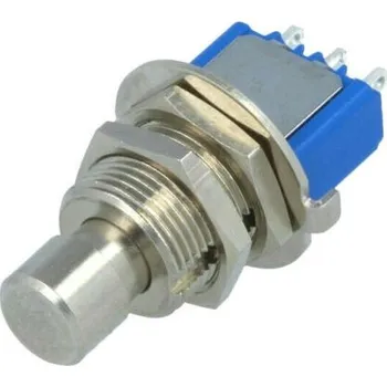 vypínač APEM Tlačítkový přepínač odolný vandalům 1x přep. ON-(ON)