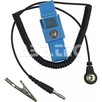 ESD ESD uzemňovací náramek SCS, elastický, 4mm/4mm, 1,8m, sada, ECWS - 101006437