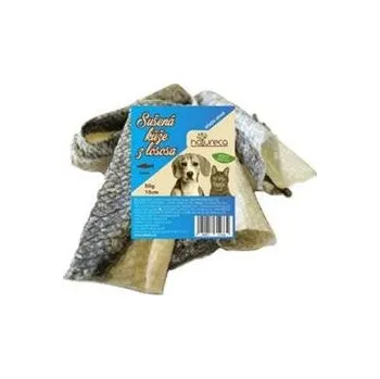 Pamlsek pro psa NATURECA pochoutka Losos kůže sušená 50g