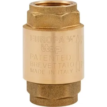 Zpětná mosazná klapka G 1" s mosazným diskem, Itap 1000100