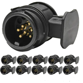 10 Krátký mini adaptér 13 na 7 pólů