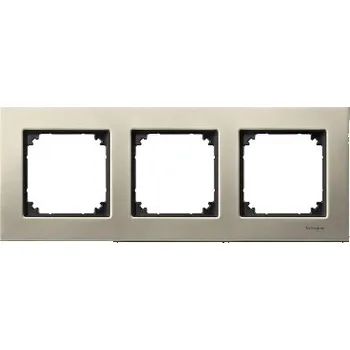 SCHN MTN403305 Merten - Rámeček trojnásobný M-Elegance, Titanium