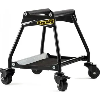 Pojízdný otočný servisní vozík na motor enduro a čtyřkolky