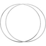 Argento 66713 Stříbrné náušnice kruhy - 105 mm průměr