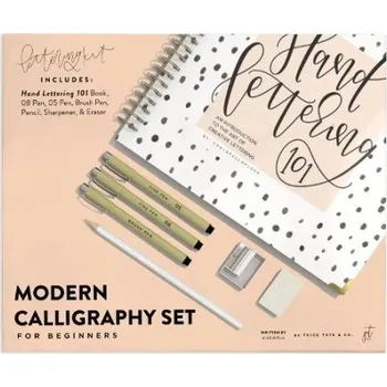 Cizojazyčná kniha Modern Calligraphy Kit for Beginners - Chalkfulloflove, C