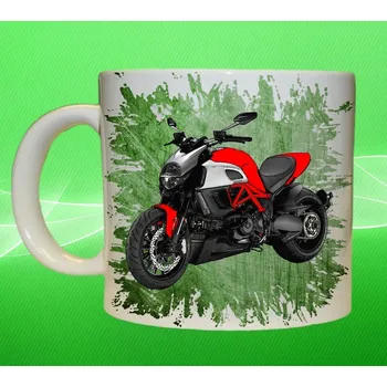hrnek DUCATI II 75ml (hrnek s motorkou)