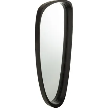 Zrcadlo Černé lakované zrcadlo J-Line Toni 33 x 89 cm