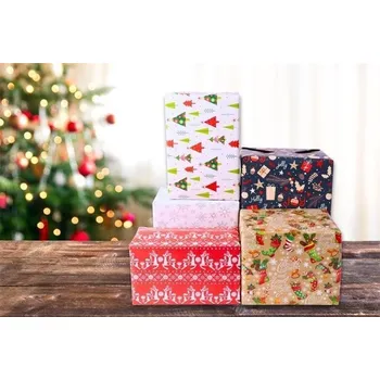 Balící papír Dárkový balicí papír, vánoční motiv 1, 70 x 200 cm, VICTORIA