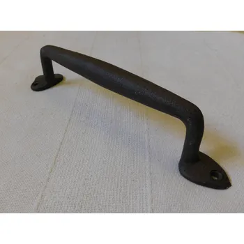 Dveřní kování KOVOVÉ MASIVNÍ MADLO NA DVEŘE 24 cm