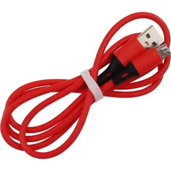 Datový kabel Odolný silikonový kabel USB-C 1m Barva: Červená