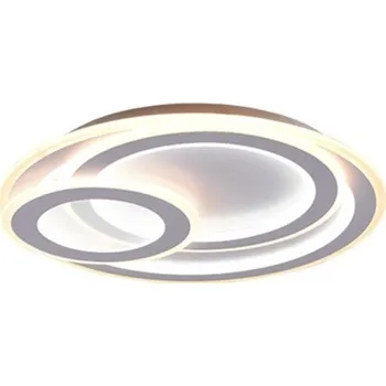 Trio 629210331 LED stropní svítidlo Mita 1x74W | 9000lm | 2700-6000K - stmívatelné, dálkové ovládání, bílá + Sada inteligentní žárovky E14 s dálkovým ovladačem - RGB, WiZ