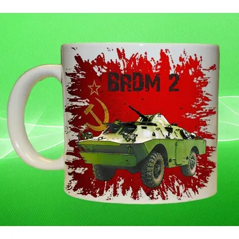 hrnek BRDM 2 75ml (army hrnek vojenský hrneček)