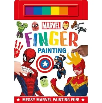 Cizojazyčná kniha Marvel: Finger Painting - Marvel Entertainment International Ltd