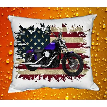 Polštář Polštářek s motorkou Harley Davidson č. 06