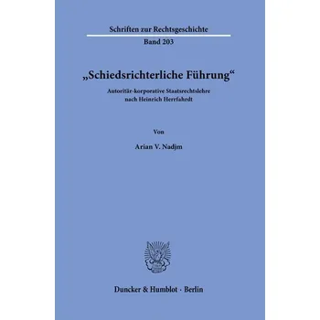 »Schiedsrichterliche Führung«. - Nadjm, Arian V.