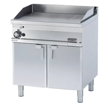 Kuchyňský gril RM Grilovací deska rýhovaná FTR 76 GS chrom