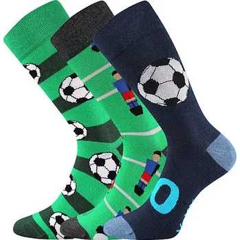 Pánská móda Ponožky VOXX Debox D fotbal SADA 3 PÁRŮ velikosti ponožek: 29-30,5 ( EUR vel. 43-46)