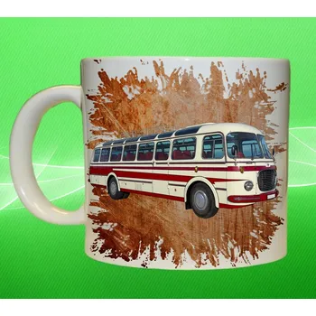 hrnek s autobusem ŠKODA RTO 706 IX