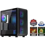 Endorfy skříň Arx 700 ARGB ATX 4x 140 ARGB fan (až 8 fans) 2x USB USB-C mesh p. tvrzené sklo černá