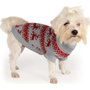 Obleček pro psa Svetr Stockholm vánoční, 20-55cm
