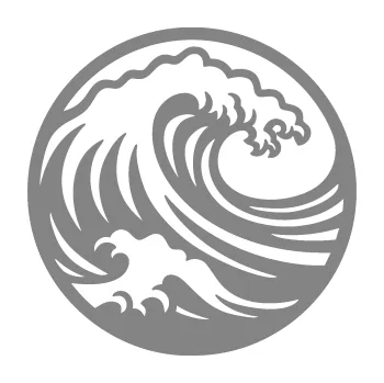 Samolepící dekorace SAMOLEPKA Krajina moře 002 pravá motiv vlny (17 - šedá) NA AUTO, NÁLEPKA, FÓLIE, POLEP, TUNING, VLASTNÍ TEXT, TISK, AUTOSAMOLEPKY.cz, POLEPY, OBRÁZEK, LOGO, SAMOLEPKY