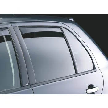 Plexi ofuk oken Větrné clony (ofuky), zadní - Škoda Fabia I. Combi/Sedan (Deflektory pro Škoda Fabia I. Combi/Sedan)