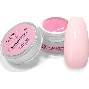 Umělé nehty UV/LED Gel modelovací Builder - Sugar Pink 15g