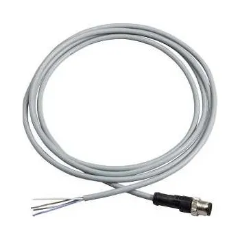 Kabel do PC XZCPV1541L2 Kabel s konektorem XZ -samec přímá, M12, 4 pin, kabel PVC 2m, Schneider Electric