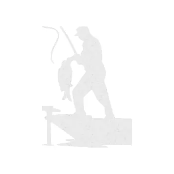 Polep vozidla SAMOLEPKA Rybář 021 levá s prutem (84 - Ultra Metalic bílá) NA AUTO, NÁLEPKA, FÓLIE, POLEP, TUNING, VLASTNÍ TEXT, TISK, AUTOSAMOLEPKY.cz, POLEPY, OBRÁZEK, LOGO, SAMOLEPKY