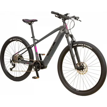 Elektrokolo eMERIX 29" X1-BF420 Alivio 1x9 disc šedá - růžová (ZDARMA Doprava + Dárek)