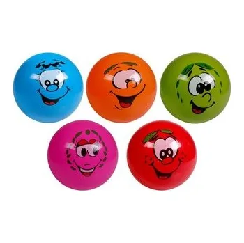 Piłka PVC 230 MM - Kolorowe Buźki mix barev