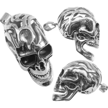 Přívěsek River Šperky. Přívěsek, ocel. 9925075 Přívěsek z chirurgické oceli Lebka Darknide II. 9925075