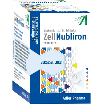 Přípravek na podporu paměti a spánku Adler Pharma Zell Nubliron 400 tablet