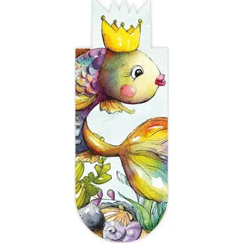 Set školních potřeb Zakładka magnetyczna owal Ryba