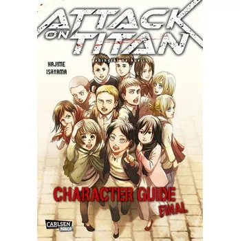 Komiks pro dospělé Attack on Titan: Character Guide Final - Isayama, Hajime